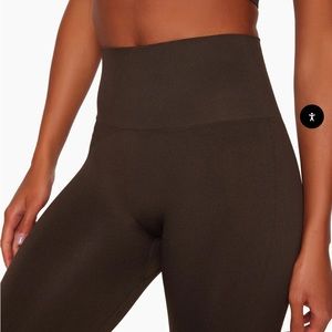 Set Active dark brown leggings